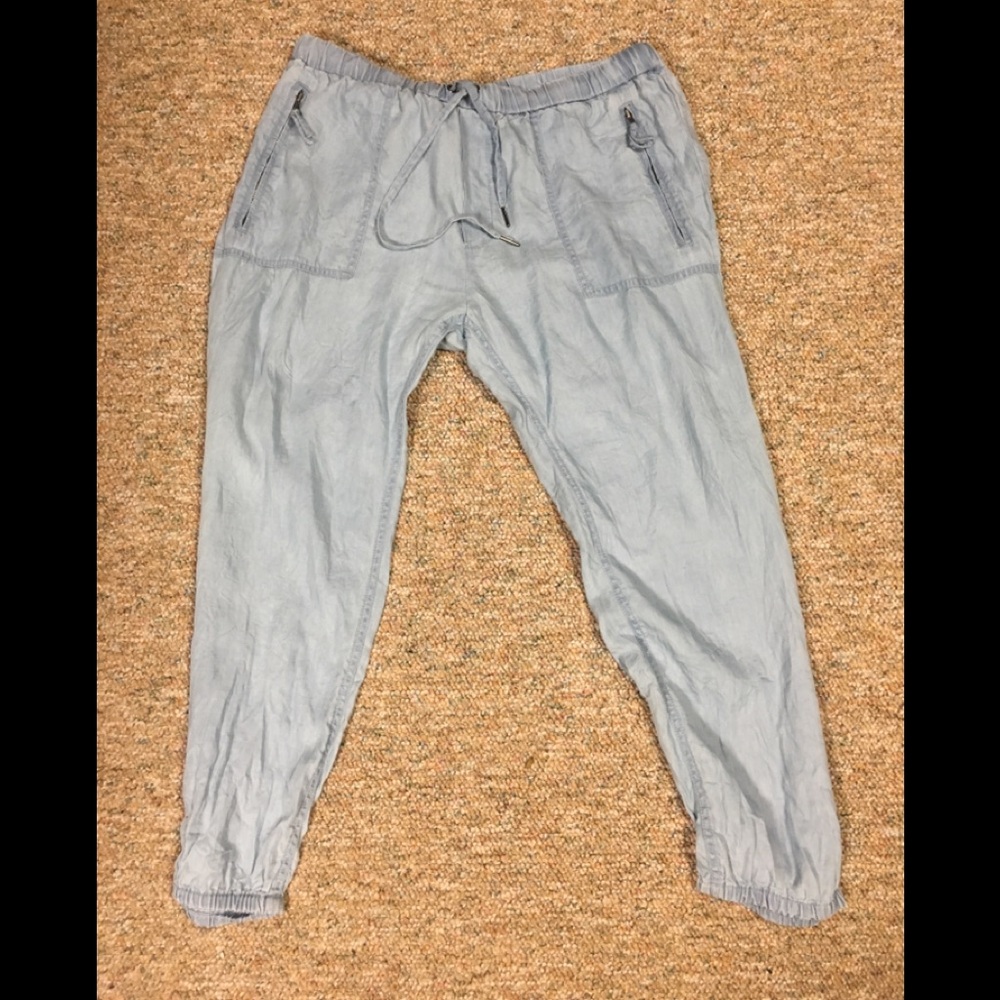 Chambray Joggers
